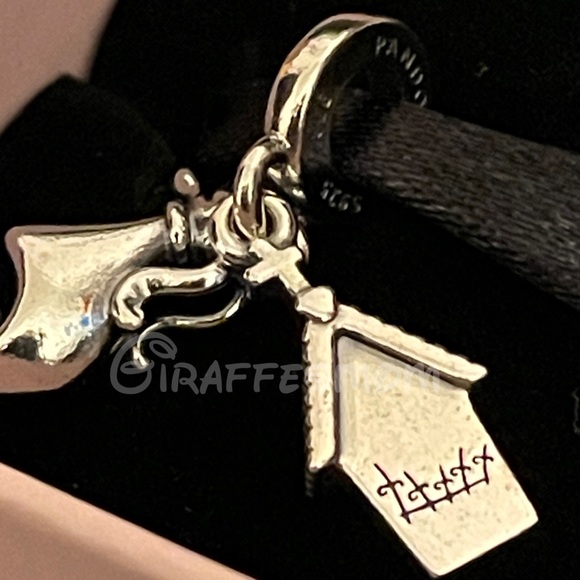 Disney Parks 2023 ZERO The Nightmare Before Christmas 2 Piece Pandora Charm NEW - Picture 4 of 5